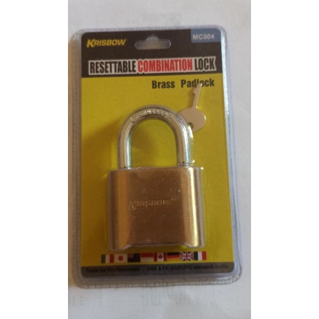 gembok kode /padlock krisbow
