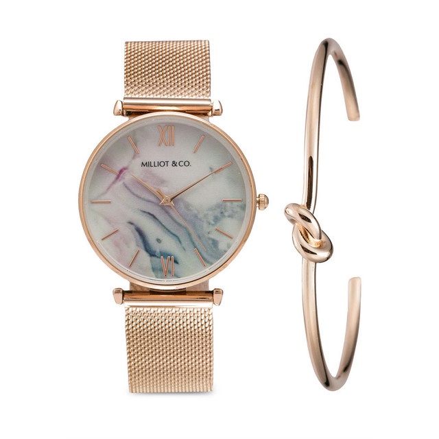 Milliot & Co. Violet Watch Unisex 02