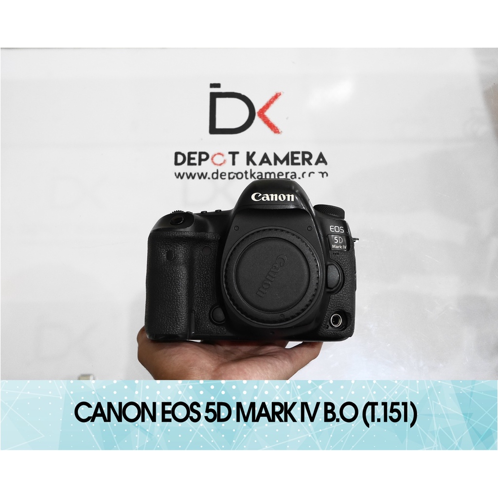 ( DEPOT KAMERA ) SECOND - Kamera Canon eos 5D mark IV body only kode T.151