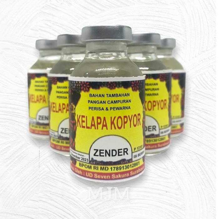 

Zender Perisa Essence Kelapa Kopyor 20 ML Pewarna Makanan / Sumba / Pasta Aroma Baking Bahan Kue Baking Penyedap Kue Coco