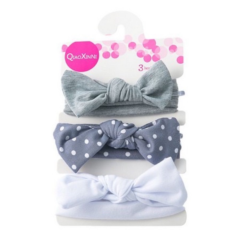 DK Bandana Import Bayi Anak Isi 3 / Headband Bayi Anak Motif