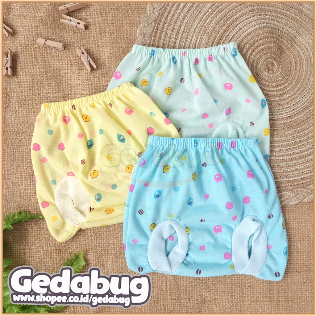 ( 3 Pcs ) Celana POP Wiedy | Celana Bayi New Born Murah Berkualitas 0 - 6 Bulan