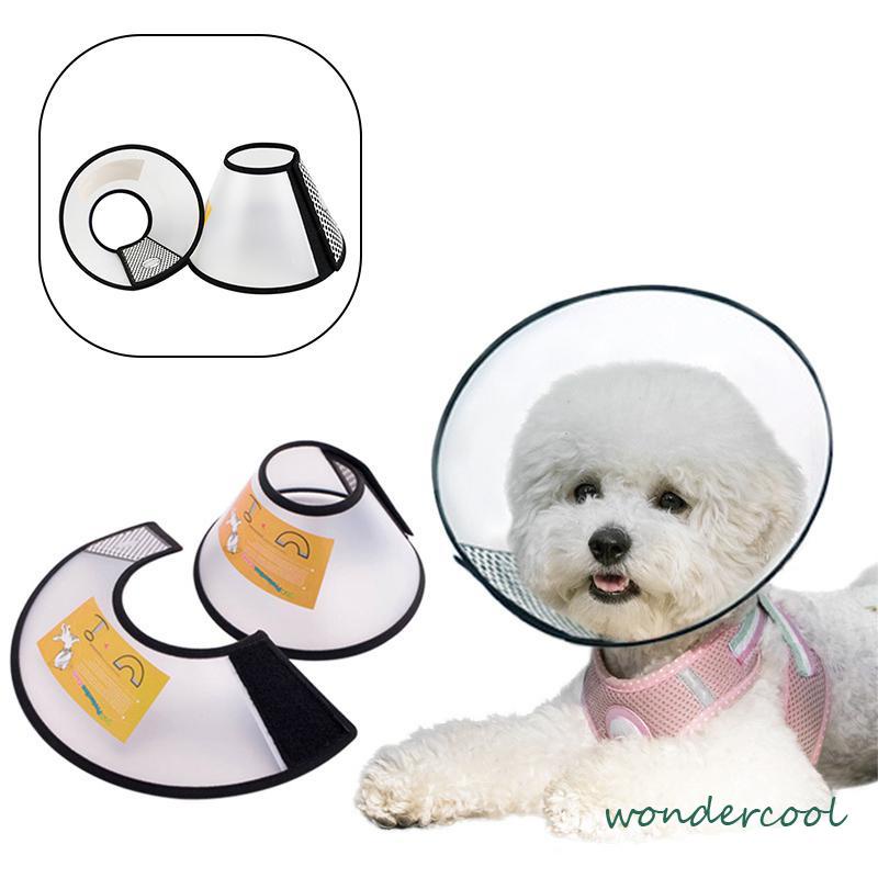 Cat Dog Collar Beauty Headgear Anti-menjilat Anti-gigitan Soft Edge Pet Collar-Won