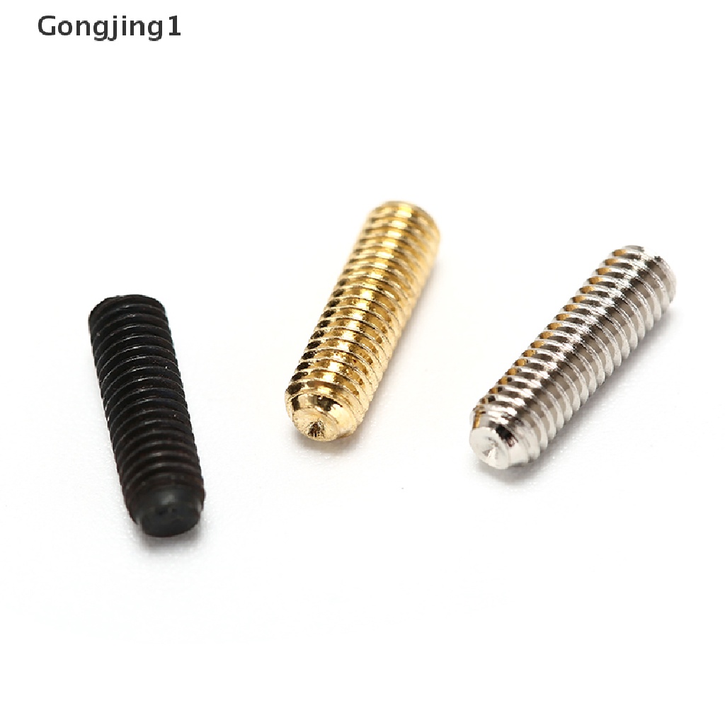 Gongjing1 12pcs Sekrup Tremolo Bridge Hexagonal Untuk Gitar Elektrik