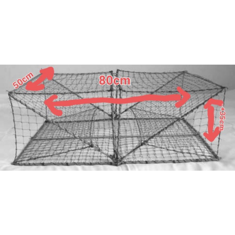 BUBU KEPITING RAJUNGAN / LOBSTER UKURAN JUMBO 50x80x35