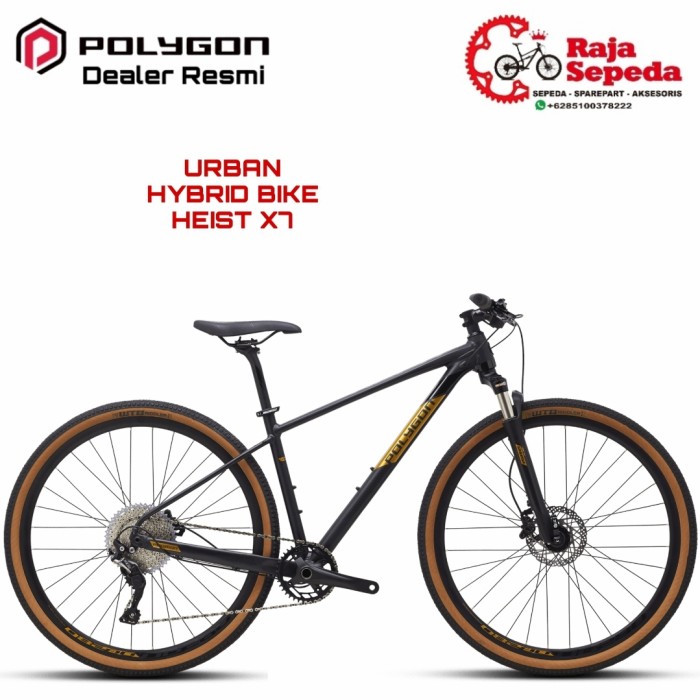 SEPEDA URBAN HYBRID POLYGON HEIST X7 M