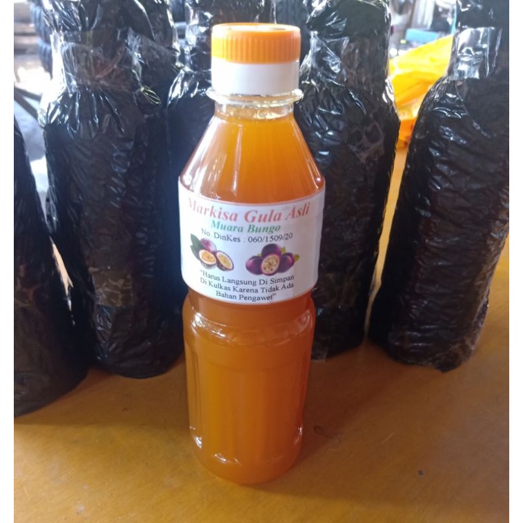 

Sirup Markisa Khas Muara Bungo, TANPA BAHAN PENGAWET