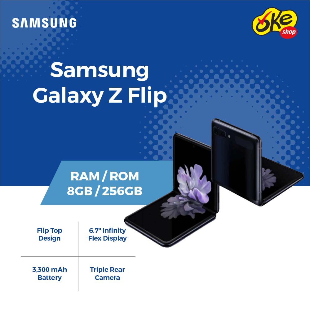 Samsung Galaxy Z Flip Smartphone (8GB / 256GB)