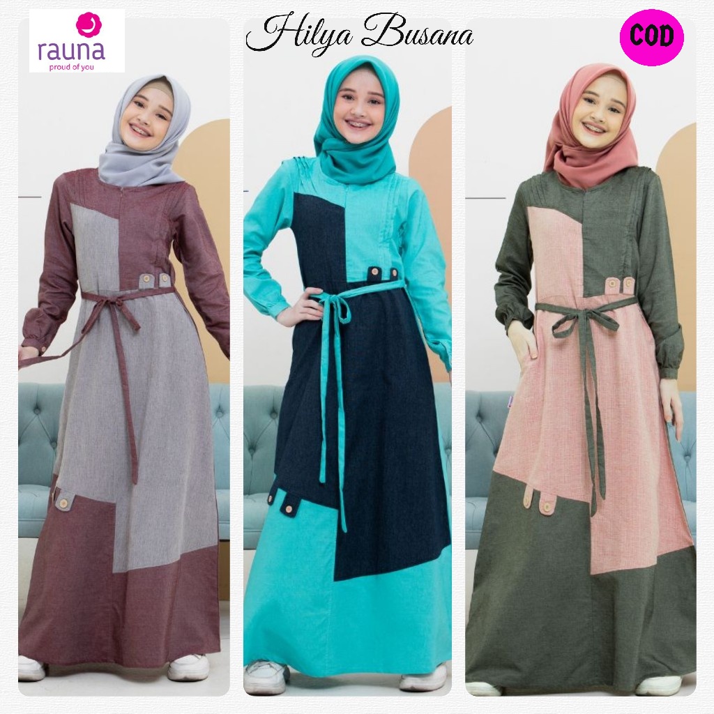 Rauna Gamis Remaja / GR-21 / Fashion Muslim