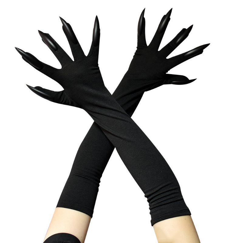 SARUNG TANGAN KUKU CAKAR PANJANG HALLOWEEN LONG GLOVES CLAW GLOVE KUKU SETAN LTX-11