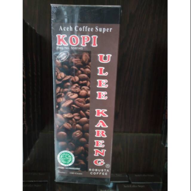 

kopi ulee kareng robusta organik berat 100gram