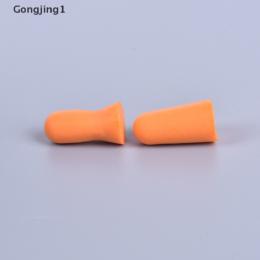 Gongjing 1 Pasang / 5 Pasang Earplugs Bahan Busa Untuk Berenang