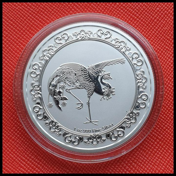 Koin Perak Phoenix - 1 Oz Fine Silver