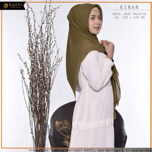 Jilbab daffi / jilbab orisinil / daffi kinan