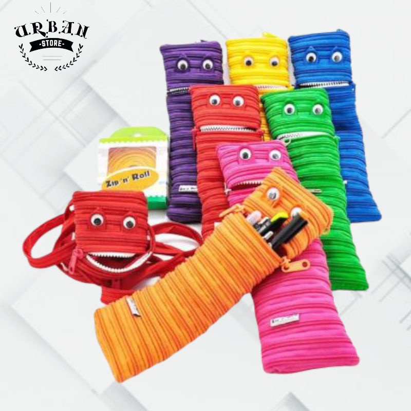 

ZIP N ROLL Tempat Pensil - Stationary Long Monster - SP-002
