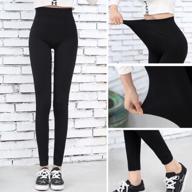 IL - BASIC CELANA LEGGING POLOS PANJANG ALL SIZE FIT TO XL BAHAN ADEM ELASTIS