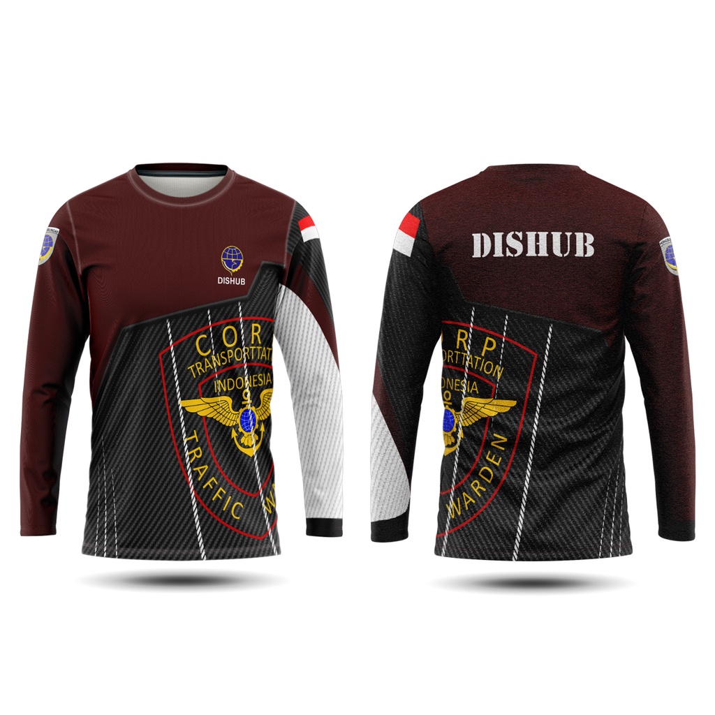 [Riashop] Kaos Dishub Lengan Panjang | Kaos Dishub Dryfit | Kaos Dishub Pria | Kaos Dishub Terbaru