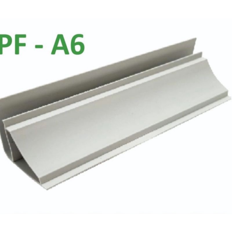 lis profil plafon pvc putih polos besar