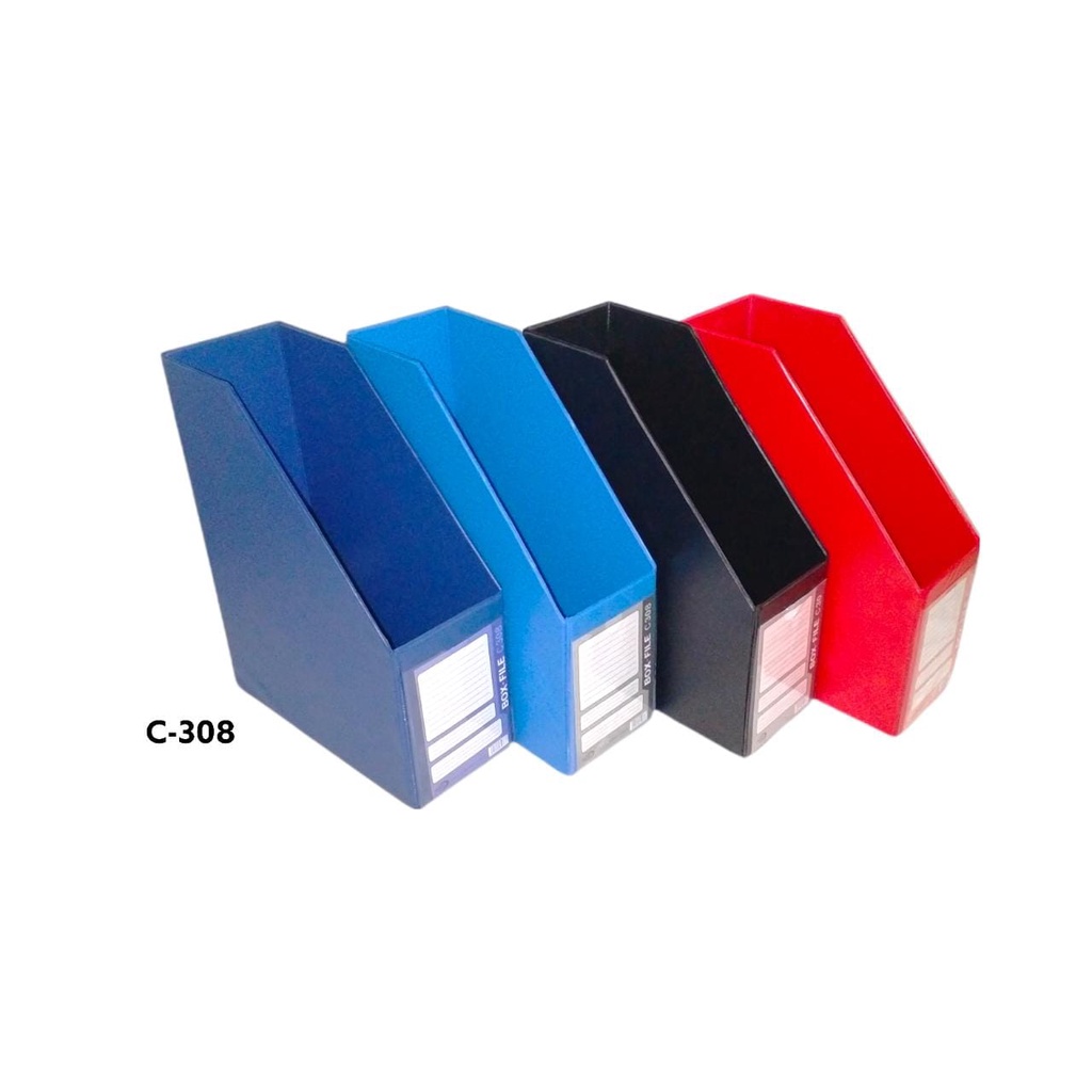 

BOX FILE DOKUMEN FOLIO PVC YUSHINCA WARNA + RING HOLDER TEBAL