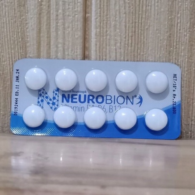 Neurobion Biru | Neurobion Pink Forte B12 5000mg | Memelihara Kesehatan Fungsi Saraf