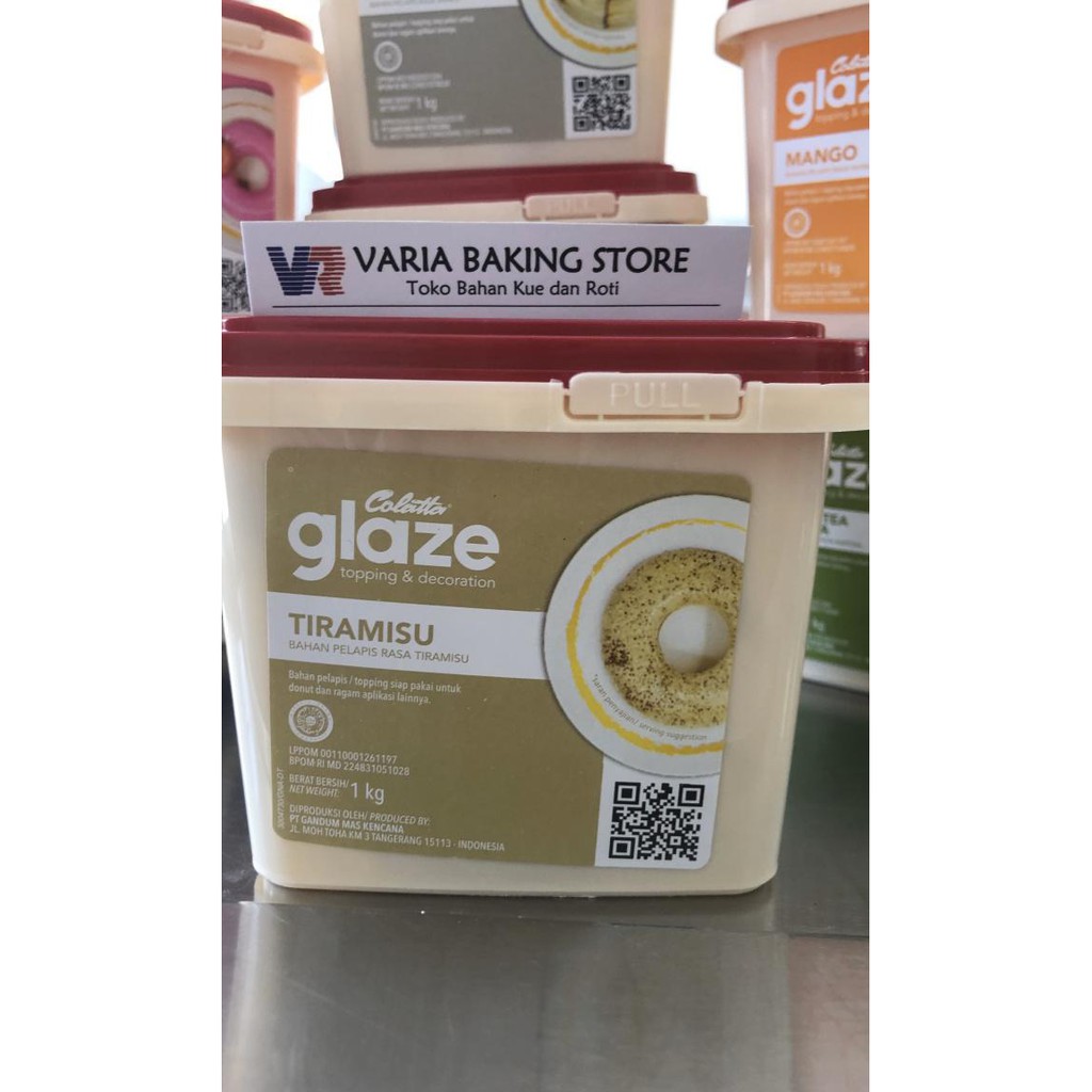 

Colatta Glaze 1 kg tiramissu Dip topping tiramisu tiramizu
