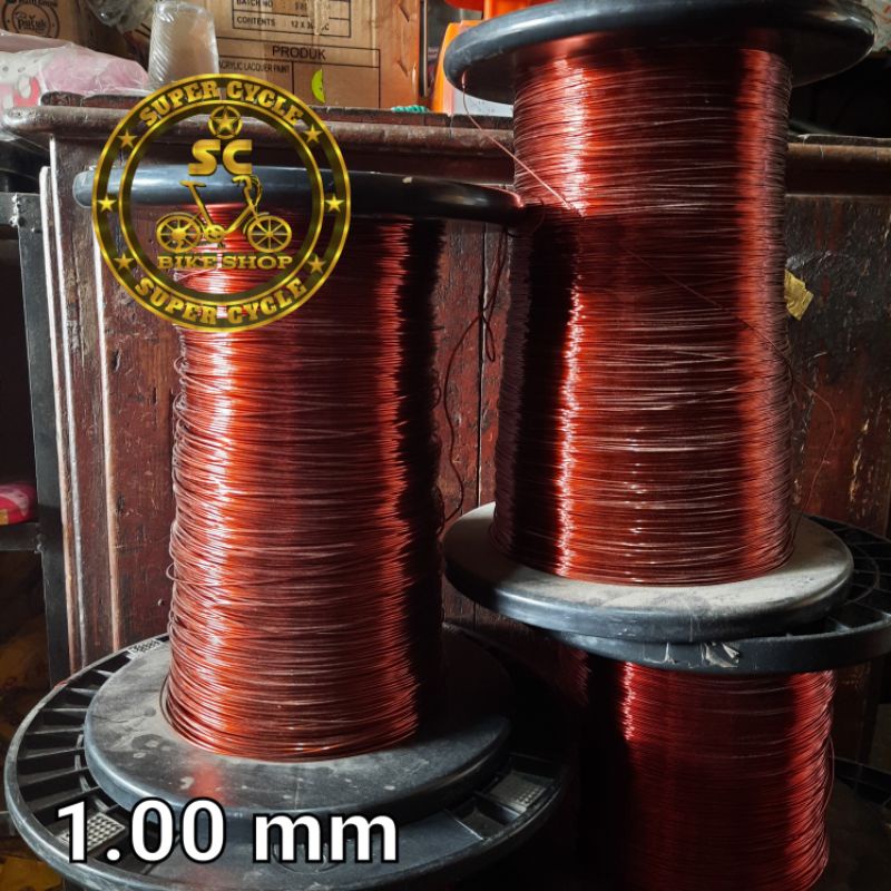 Jual Kawat Tembaga Email Ukuran Mm Enamel Wire Cooper Per Meter Indonesia Shopee Indonesia