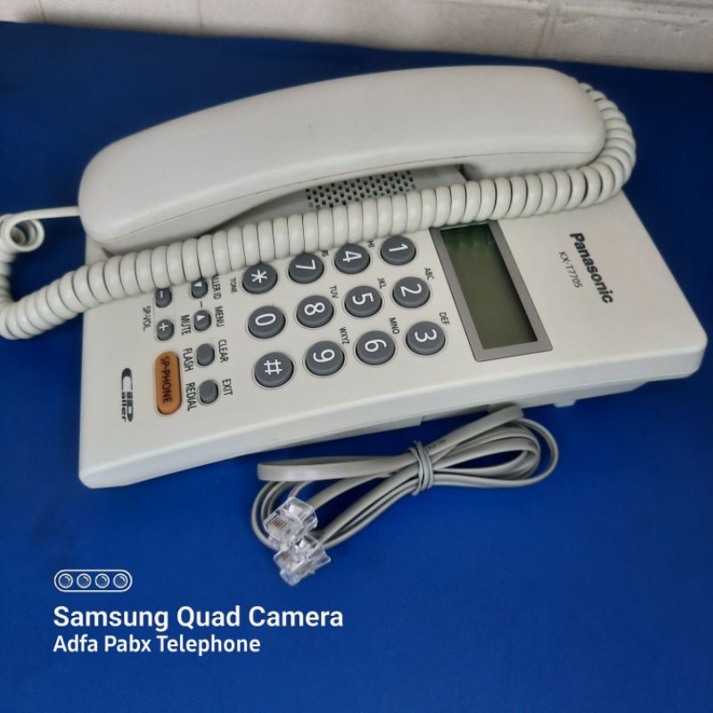 Pesawat Telepon Rumah Dan Kantor Panasonic KX-T7705 Second