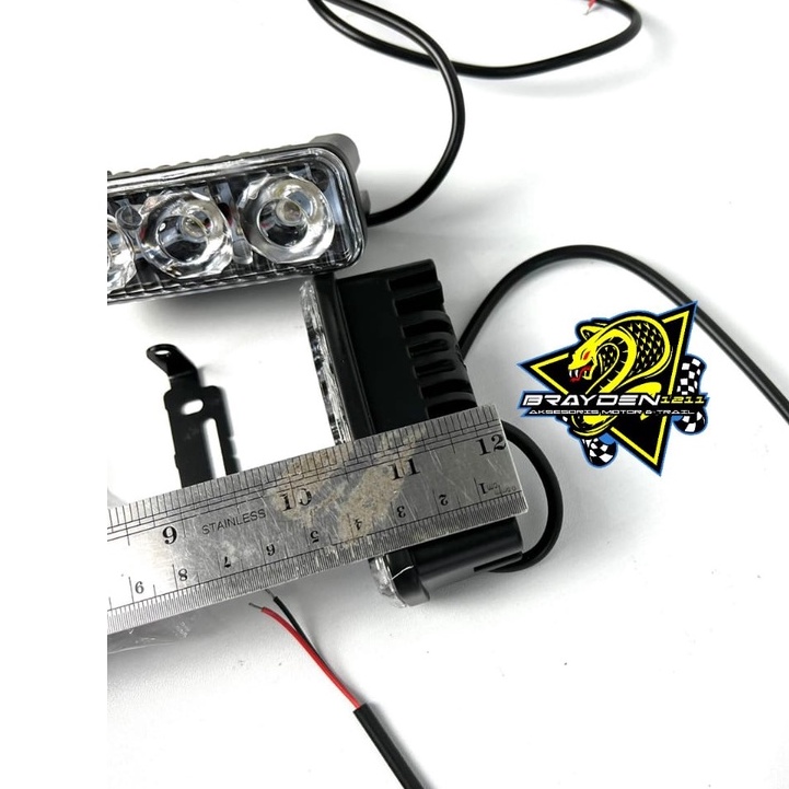 LAMPU TEMBAK LIGHTBAR 2TONE - LAMPU TEMBAK TRAIL- LAMPU TEMBAK PANJANG - LAMPU TRMBAK MOTOR VIXION CRF KLX UNIVERSAL