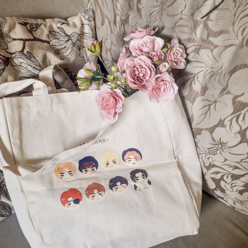 Eco Bag Stray Kids - Totebag Kanvas Tebal