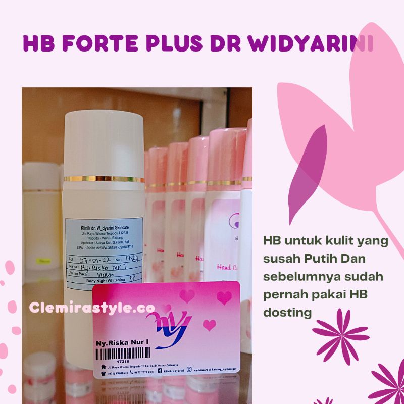 LOTION FORTE PLUS LOTION FORTE LOTION ANGGUR LOTION APEL HB WHITENING DR WIDYARINI MS GLOW FH BEAUTY