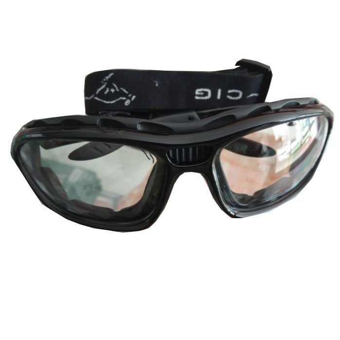 CIG Eucla Kacamata Keselamatan Safety Hitam Clear