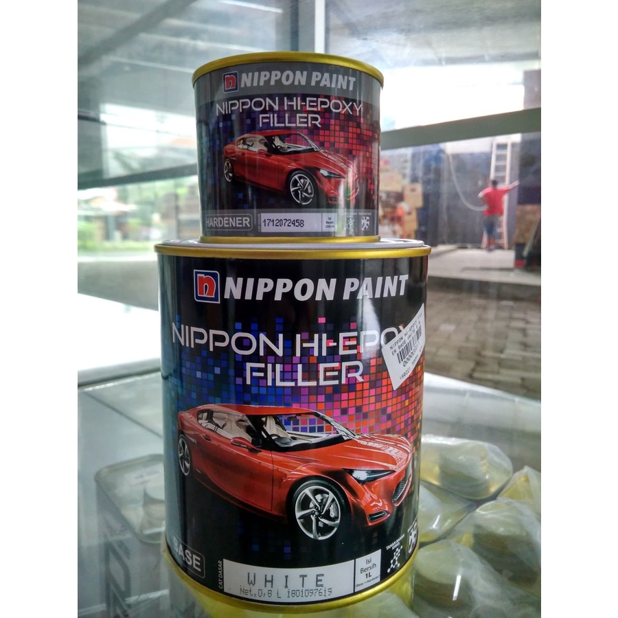 Jual Nippon Hi Epoxy Filler L Meni Besi Cat Dasar Komponen Shopee Indonesia