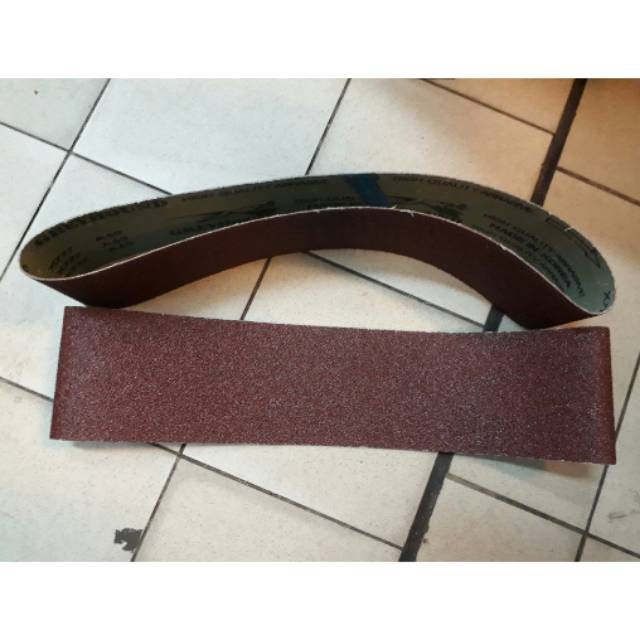 Kertas Amplas Belt Sander ukuran 100mm x 914mm DeerFos