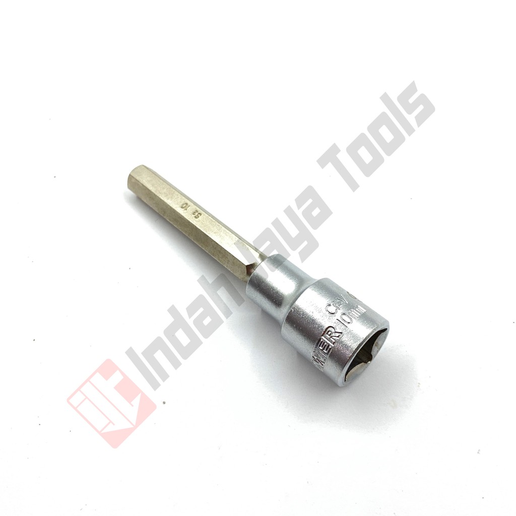 MAXPOWER Mata Sok L 10 mm Panjang - Hex Bit Socket Kunci