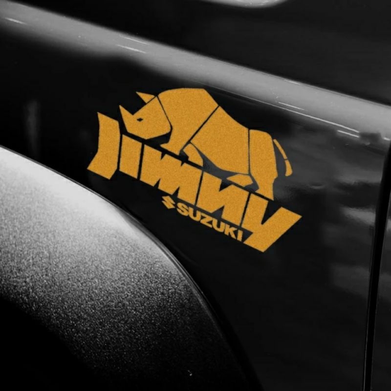 Sticker Stiker Mobil Jimny Badak Jeep Stiker Mobil Suzuki