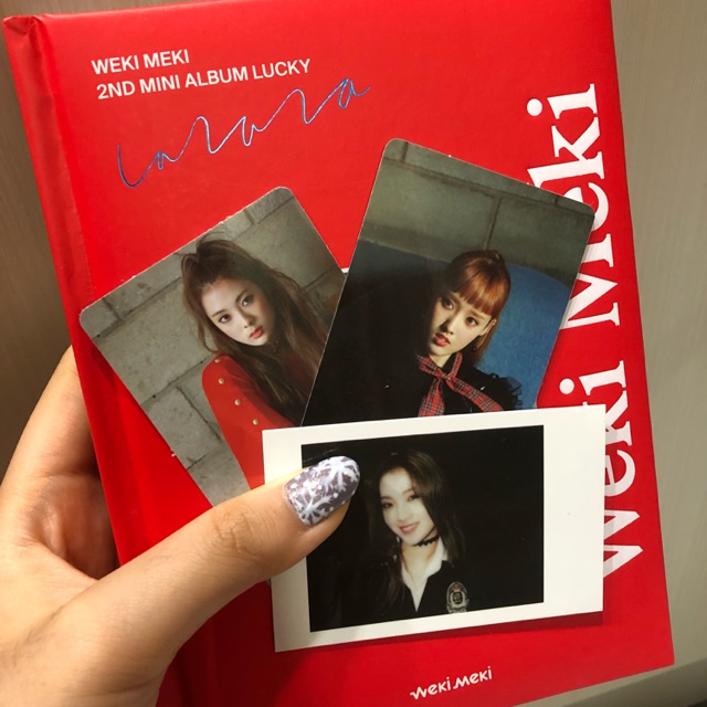 Weki Meki - Mini Album Vol. 2 Lucky UNSEALED ( Weki Red Ver. )