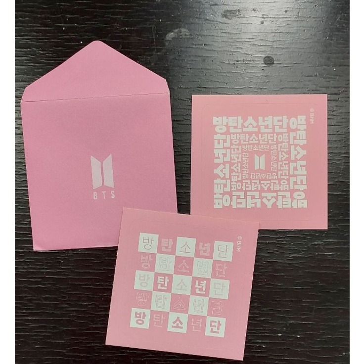 

bts sticker hangeul message spring love, koleksi hobby, korea