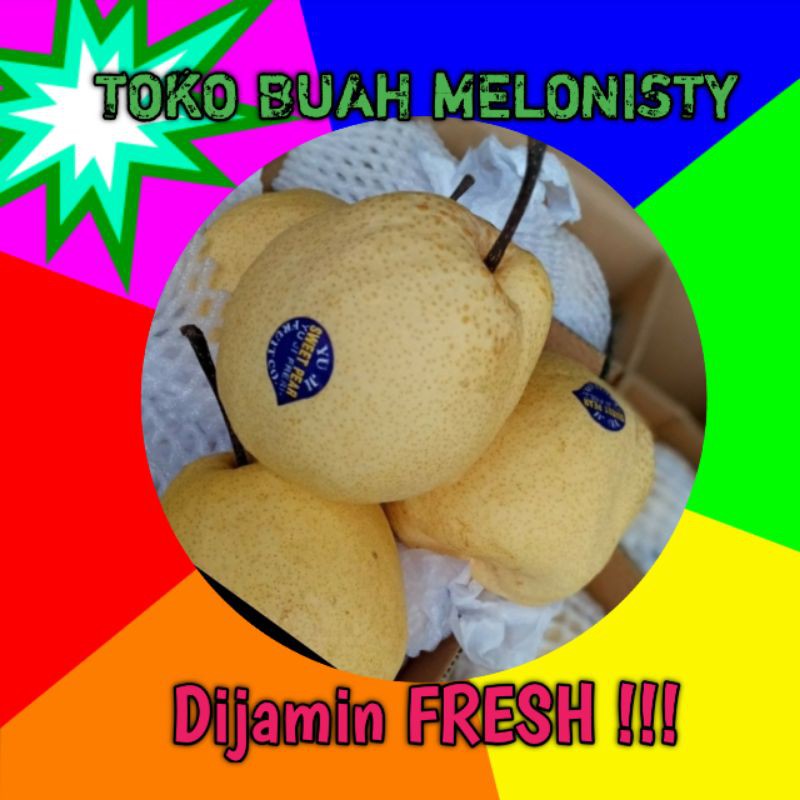 

[ PER 1000] BUAH PEAR SWEET PEAR SWEEt FRESH!!!