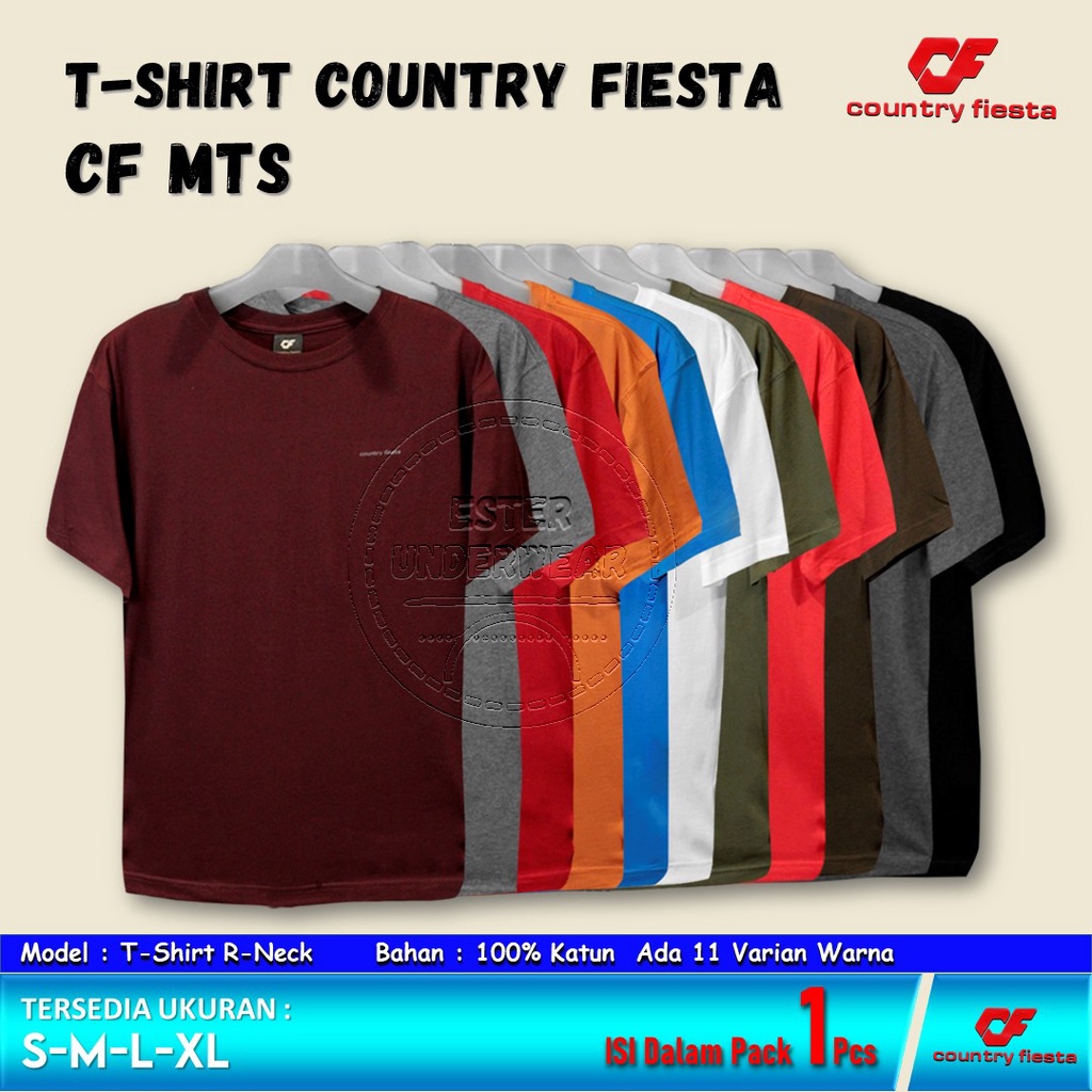 KAOS OBLONG PRIA COUNTRY FIESTA CFMTS ISI-1 PCS