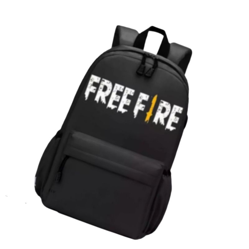 tas anak laki - tas anak freefire - tas ransel sekolah anak SD - tas anak cowok (BONUS JAM LED )