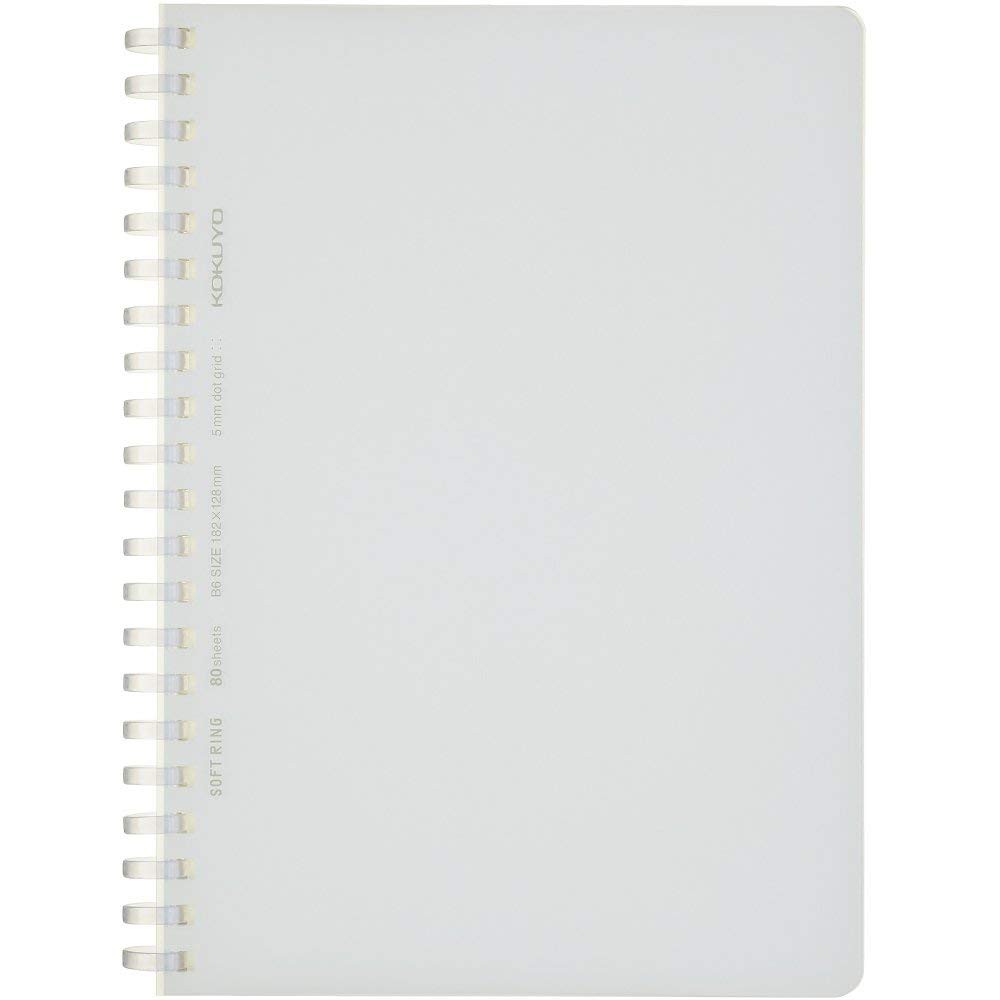 

KOKUYO NOTEBOOK SOFT RING S-SV548WT-T DOTTED b6