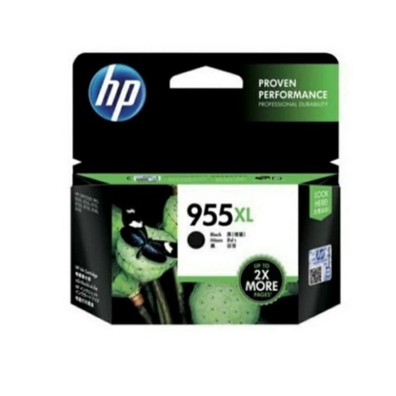 Tinta  hp 955xl high yield black forr  printer pro8716.8717.8720.8725.8727.8740