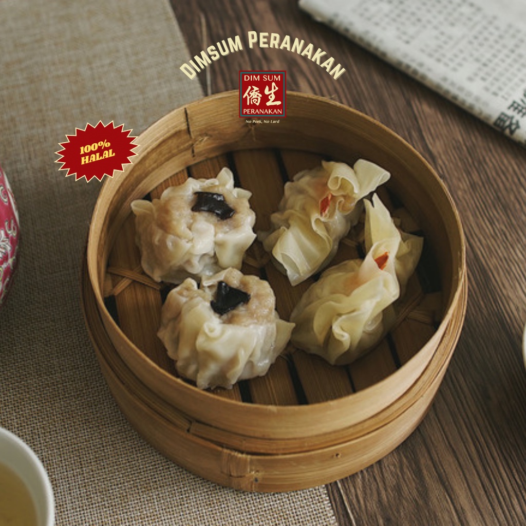 

Frozen Dimsum Campur Halal - 10 Pcs / Siomay / Dumpling / Pangsit / Udang / Siomai / Somay