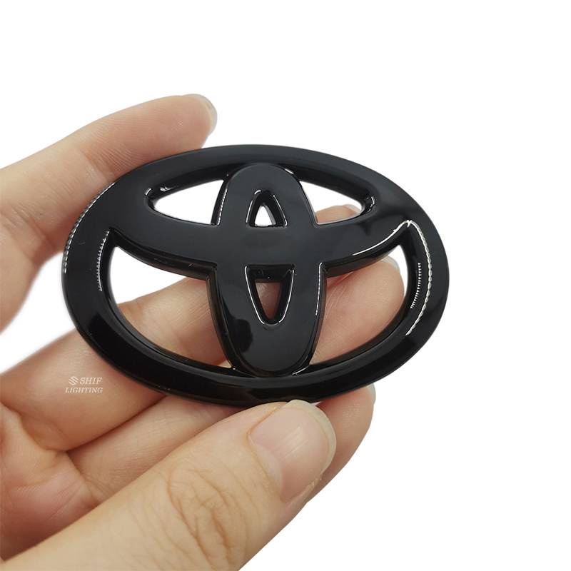 1 x ABS TOYOTA Logo Car Auto Steering Wheel Emblem Badge Sticker Decal Replacement For TOYOTA