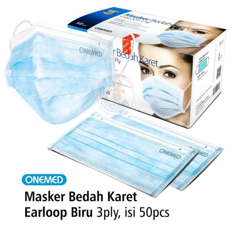 Masker onemed medis bedah karet