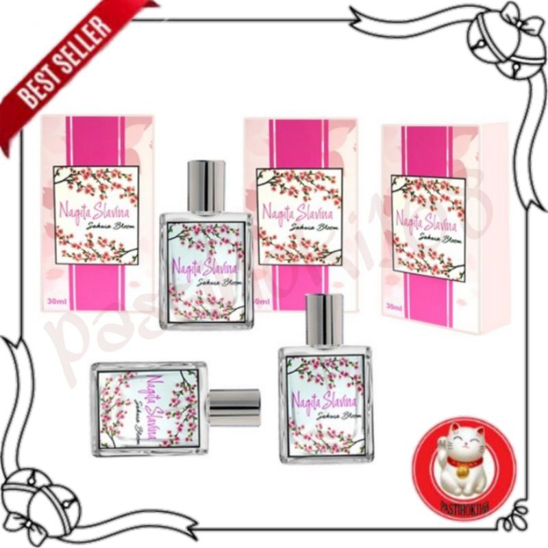 PROMO PARFUM NAGITA SLAVINA 60ML PREMIUM/ PARFUM NAGITA SLAVINA 60ML BEST SELLER / PARFUM WANITA WANGI TAHAN LAMA + Bubble