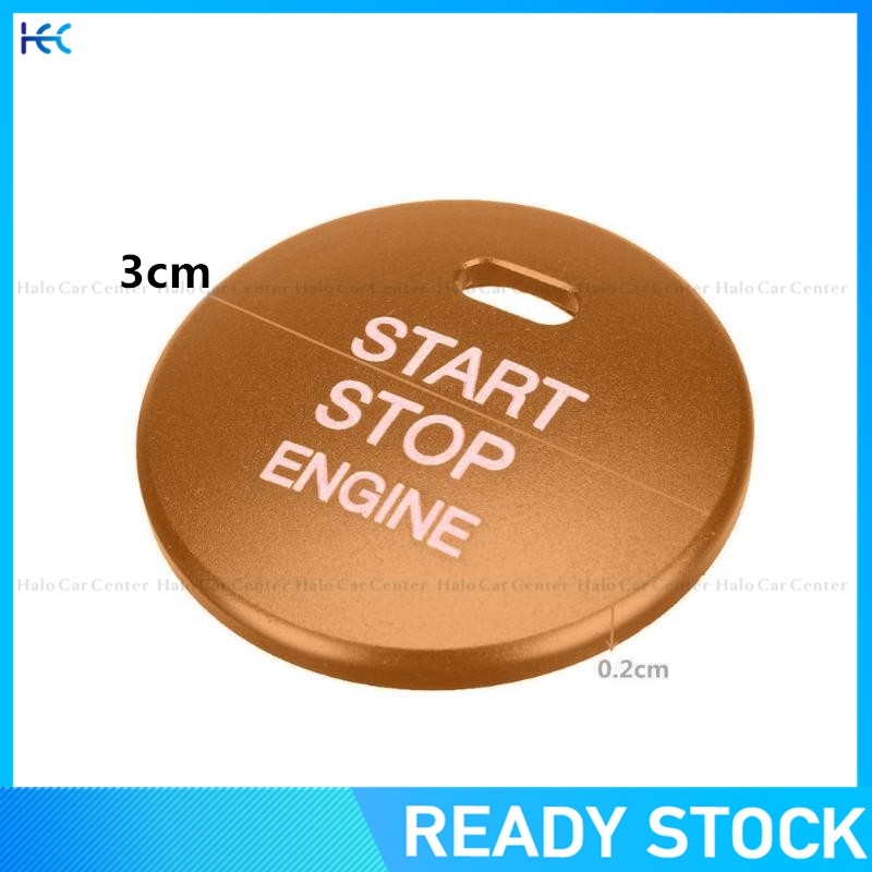 Car Engine Push Start Stop Engine Button Cover for Most car Perodua Mazda Toyota