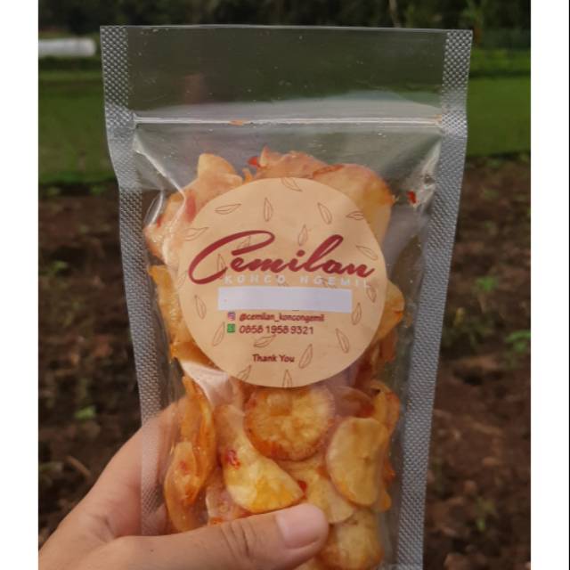 

Keripik singkong pedas manis