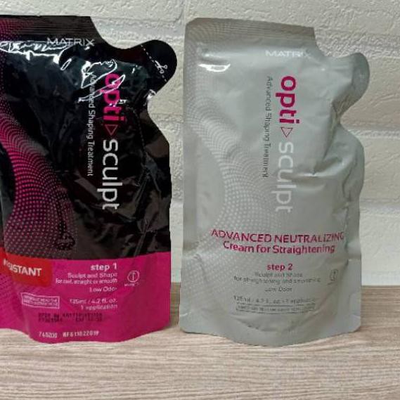 TOP ו PRODUK MATRIX Opti Sculp Smoothing Collagen & keratin 125 ml sekali pake KFD9. . . .