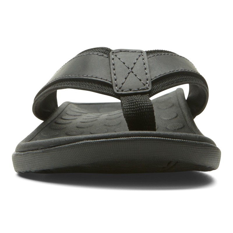 Vionic MTide Black sandal Pria